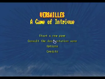 Versailles - A Game of Intrigue (EU) screen shot title